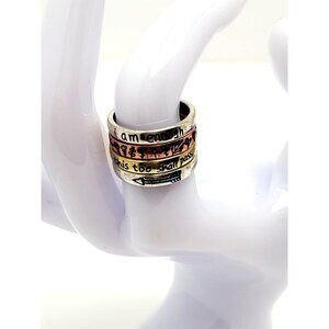 This Too Shall Pass Inspirational Rings 4 Pack Recovery